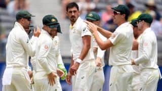 Starc scalps four to press his case for fourth Ashes Test as Australia thump Derbyshire